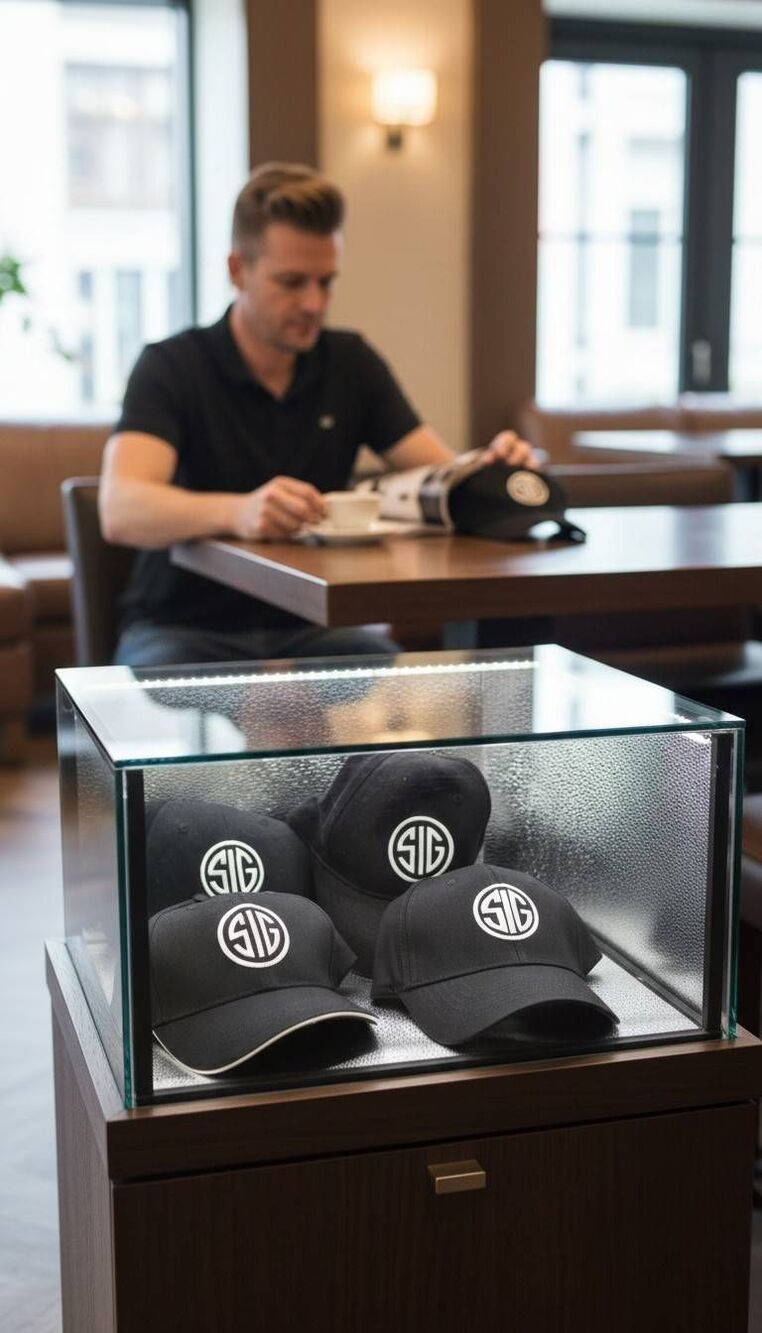 Lot of 4 SIG SAUER hats